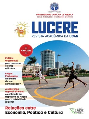 cover image of Lucere--Revista Académica da UCAN 2016